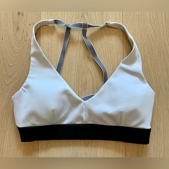 Other - White Crossback Sports Bra